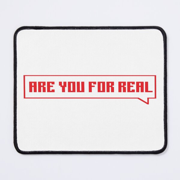 Item preview, Are you for real? - red designed and sold by Univers Gifts.