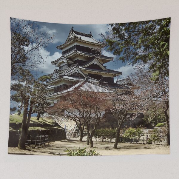 Item preview, Outstanding Japanese Matsumoto Black Castle Art Picture designed and sold by XIX361ART.