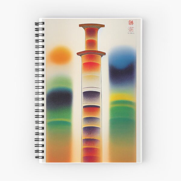 Item preview, Column Chromatography Abstract Japanese Style designed and sold by ARTIFLAVE.