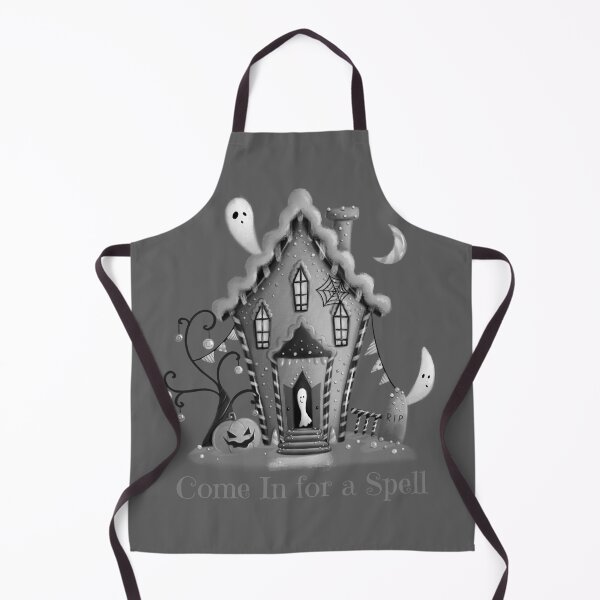 Item preview, Come In for a Spell in Halloween - Grayscale Version designed and sold by st0n0ga.