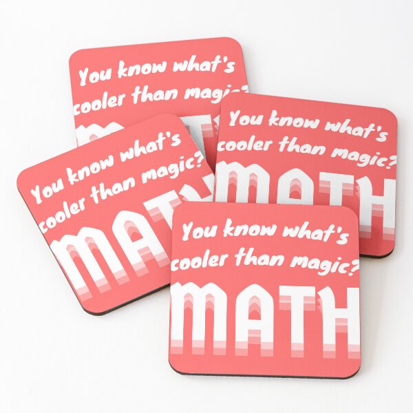 Item preview, You Know What's Cooler Than Magic? Math. designed and sold by becmitchell.