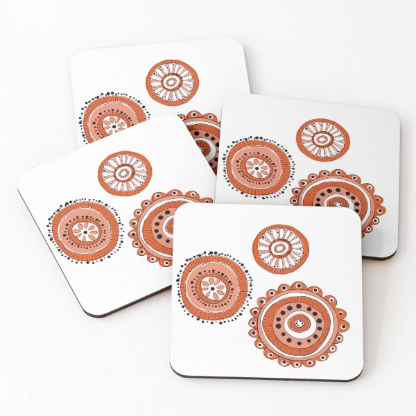 Item preview, Orange Flowers designed and sold by Claudia McBain.