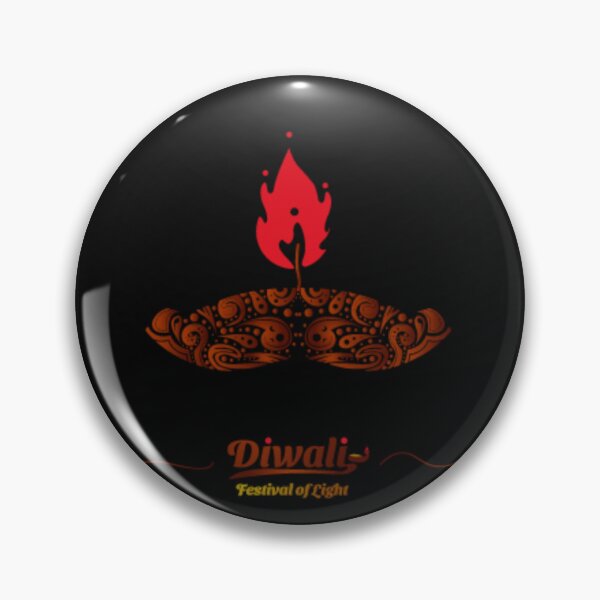 Item preview, Red Lamp Diwali Festival of Lamp Hindu Celebrate designed and sold by TajfunX.