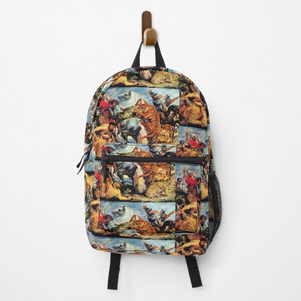 Item preview, 'Lion and Tiger Hunting' by Rubens (Reprint) designed and sold by Classic Visions Gallery.