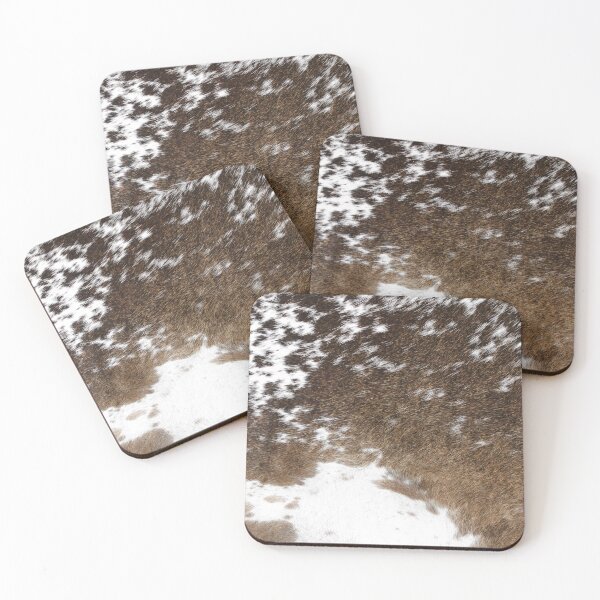Item preview, Western Cowhide Pattern - Brown And White designed and sold by handsoftime2020.