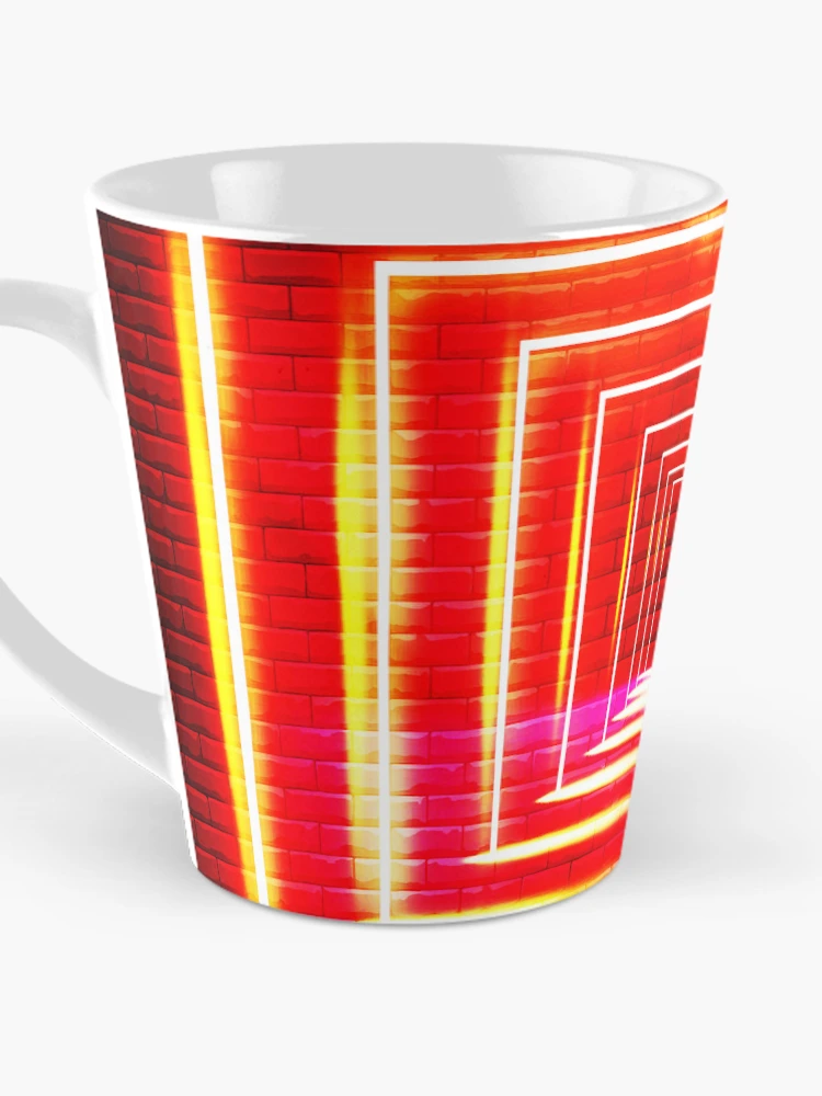 Thumbnail 3 of 4, Coffee Mug, Color Combination Pattern, Retro Abstract Multi Color Pattern designed and sold by Mr-true-design.