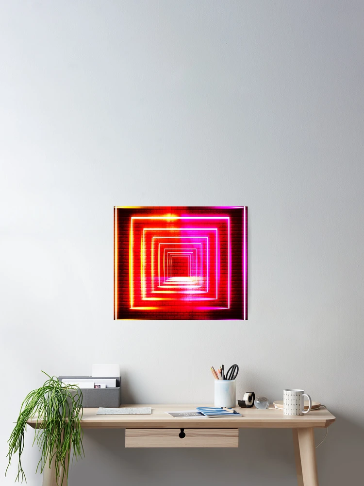 Thumbnail 2 of 3, Poster, Color Combination Pattern, Retro Abstract Multi Color Pattern designed and sold by Mr-true-design.