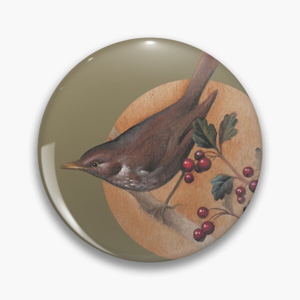 Item preview, True thrush and hawthorn designed and sold by Turdus-Merula.