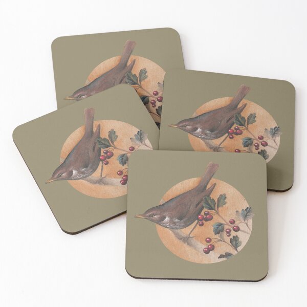 Item preview, True thrush and hawthorn designed and sold by Turdus-Merula.