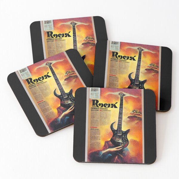 Item preview, 1980's Rock Poster Abstract designed and sold by Funkylicious.