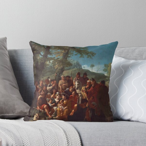 Item preview, Saint John the Baptist Preaching | Willem Reuter | 1665 Renaissance Gospel Biblical Art designed and sold by CJET.