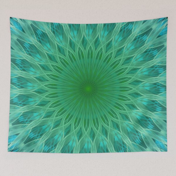Item preview, Neon green mandala designed and sold by JBlaminsky.