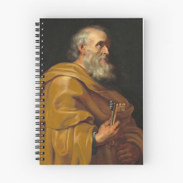 Item preview, Saint Peter | Peter Paul Rubens | 1618 Renaissance Gospel Biblical Art designed and sold by CJET.