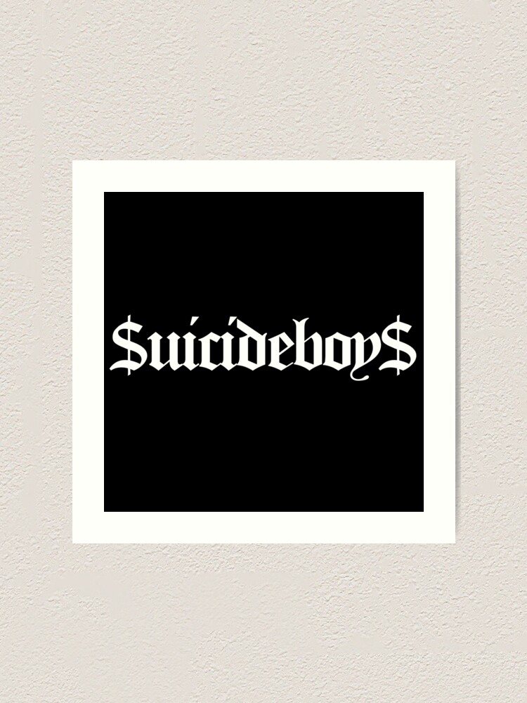 Alternate view of suicideboys merchandise Art Print