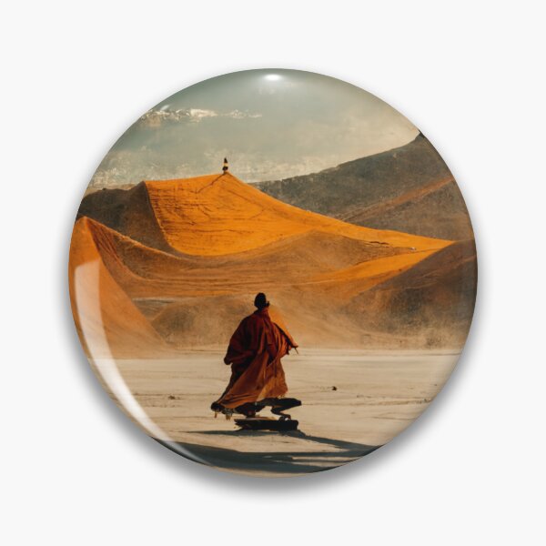 Item preview, Monk with His Skateboard designed and sold by rovtobuno.