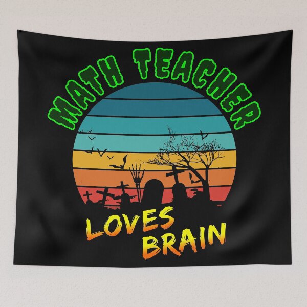 Item preview, Math Teacher Loves Brain designed and sold by geoji.