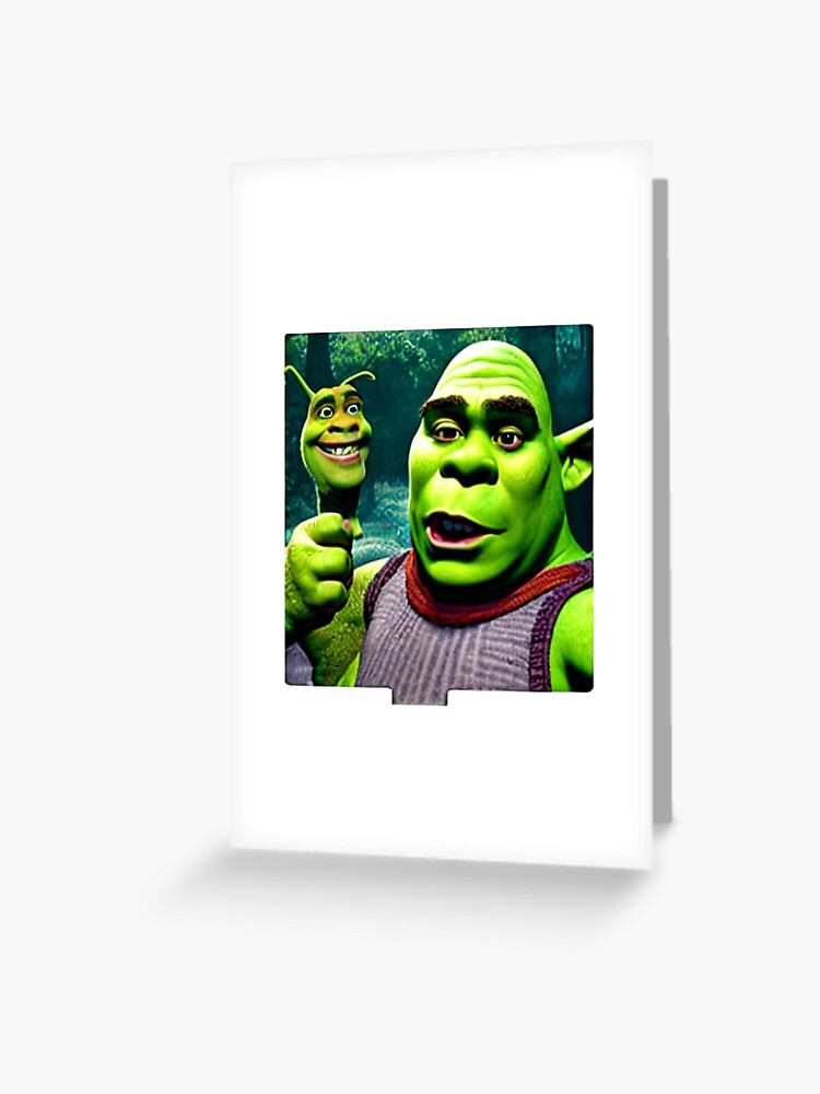 Shrek Meme Drip | Greeting Card