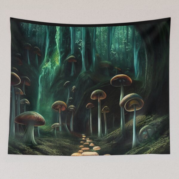 Item preview, Land of mushrooms designed and sold by BloodRubyz.