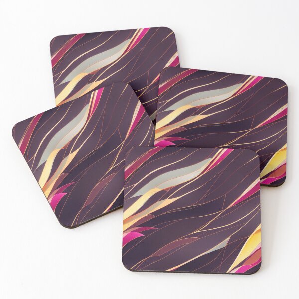 Item preview, coffee waves pattern designed and sold by Mike Kiev art.