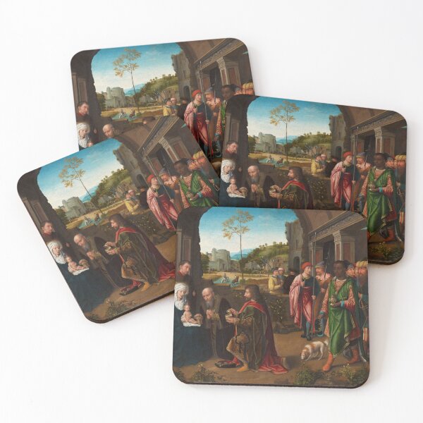 Item preview, The Adoration of the Magi | Gerard David | 1520 Renaissance Gospel Biblical Art designed and sold by CJET.