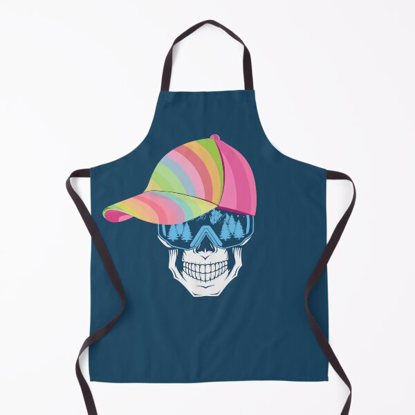 Item preview, Snowboard or Ski Skull with Multi-Colored Hat: Winter's Coming! designed and sold by tmdaliggr.