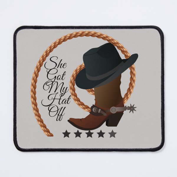 Item preview, SHE GOT MY HAT OFF MEN'S MATCHING COUPLES' SHIRT designed and sold by LanaDevon.