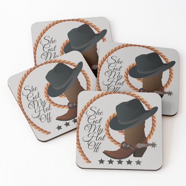 Item preview, SHE GOT MY HAT OFF MEN'S MATCHING COUPLES' SHIRT designed and sold by LanaDevon.