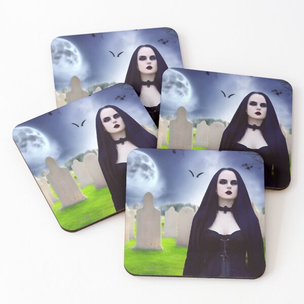 Item preview, Female Vampire in a Cemetary designed and sold by jrk123.
