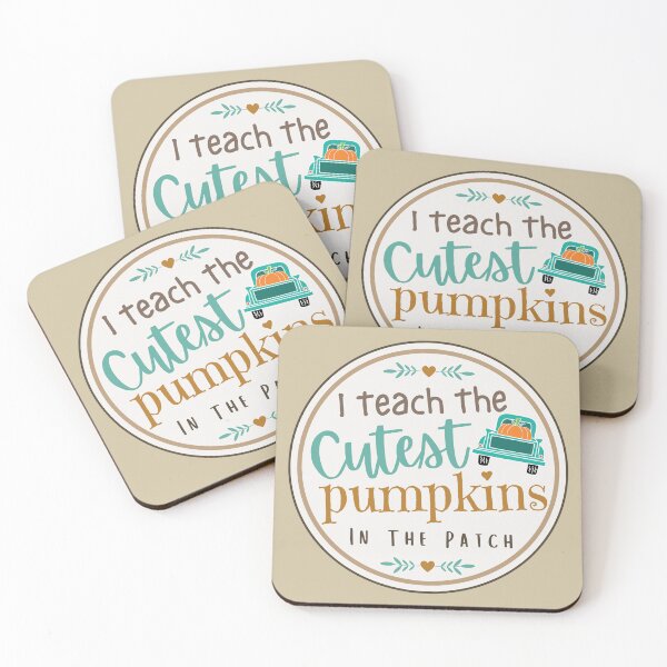 Item preview, I teach the cutest pumpkins in the patch, teacher gift, teacher Halloween, teacher fall, farm truck,  designed and sold by t0xicpezz.