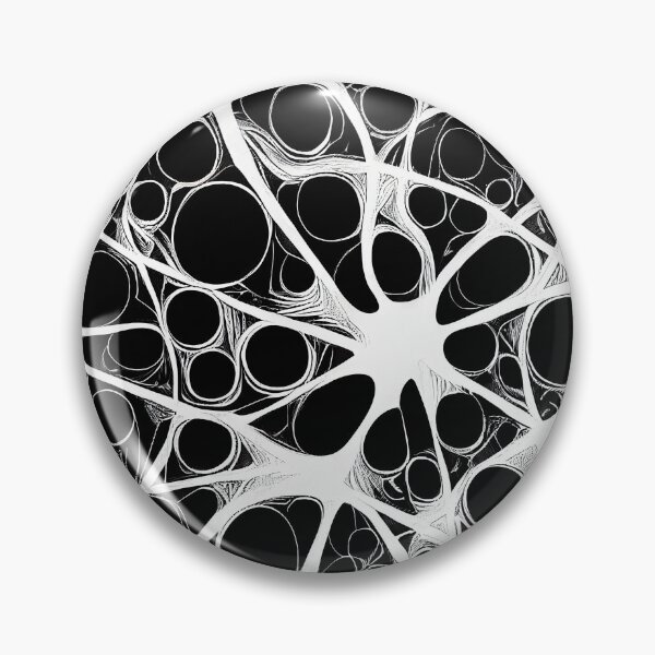 Item preview, black and white net pattern designed and sold by Mike Kiev art.