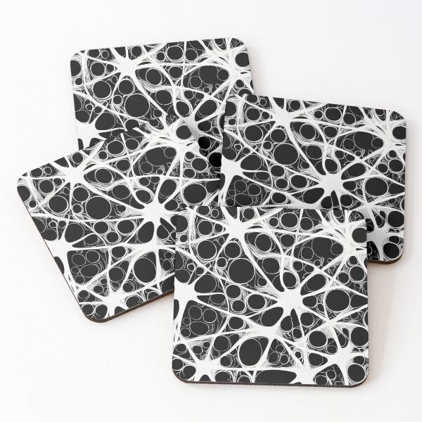 Item preview, black and white net pattern designed and sold by Mike Kiev art.