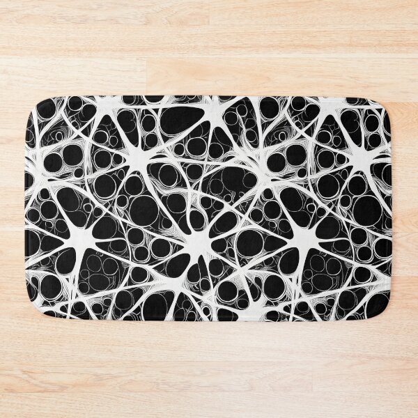 Item preview, black and white net pattern designed and sold by Mike Kiev art.
