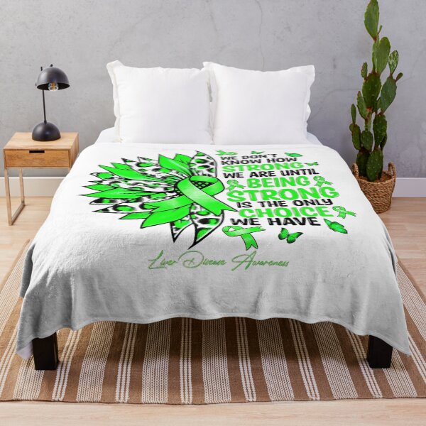 Item preview, Liver Cancer Awareness Liver Disease Awareness - we don''t know how strong sunflower designed and sold by heckforddewey.
