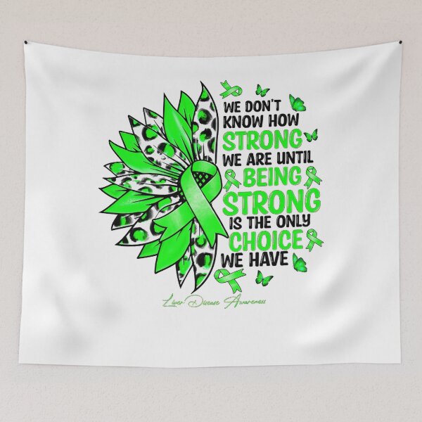 Item preview, Liver Cancer Awareness Liver Disease Awareness - we don''t know how strong sunflower designed and sold by heckforddewey.