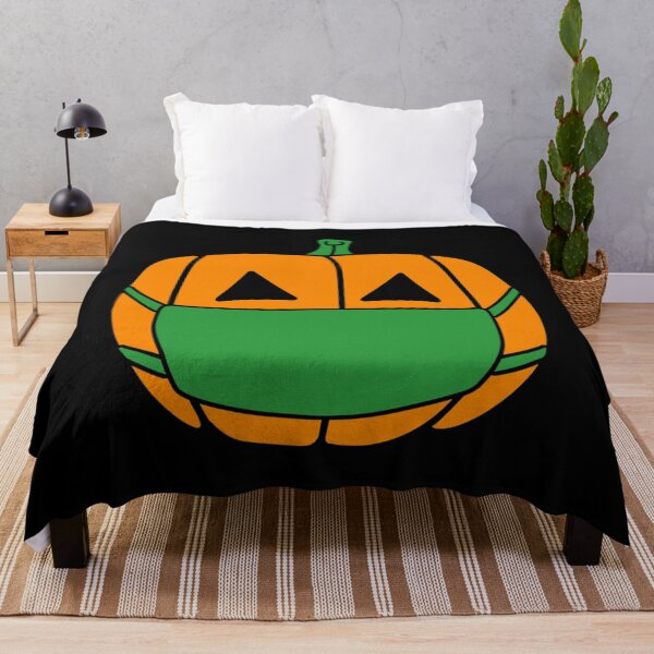 Item preview, Jack-O-Lantern With Mask Halloween Funny Masked Pumpkin designed and sold by concretemariach.