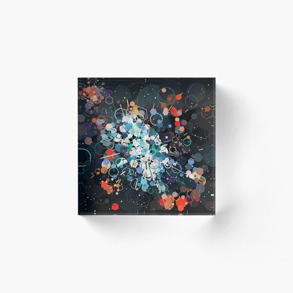 Galaxy Acrylic Block