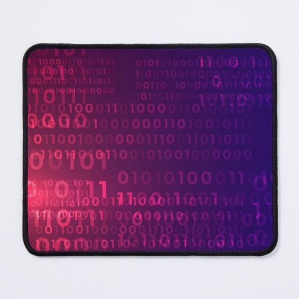 Item preview, Colorful, Binary Code Blue, Purple, Pink, Neon, Geometric, Abstract designed and sold by Ivan333Croatia.