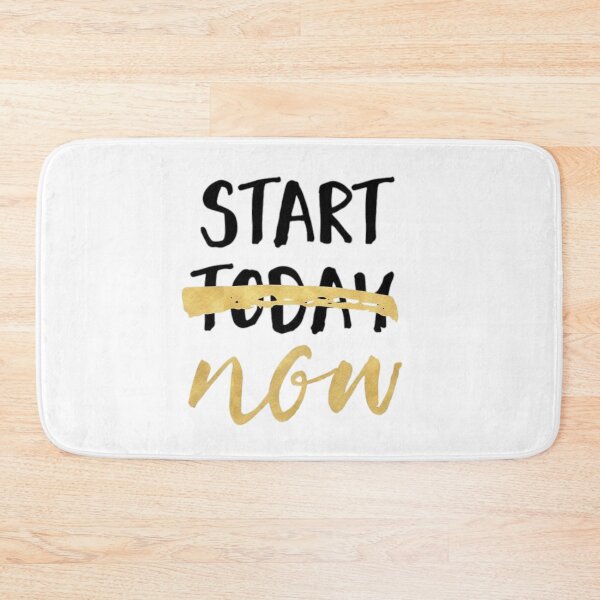 Item preview, Motivation - don't start today, start NOW! designed and sold by ArtOfArty.