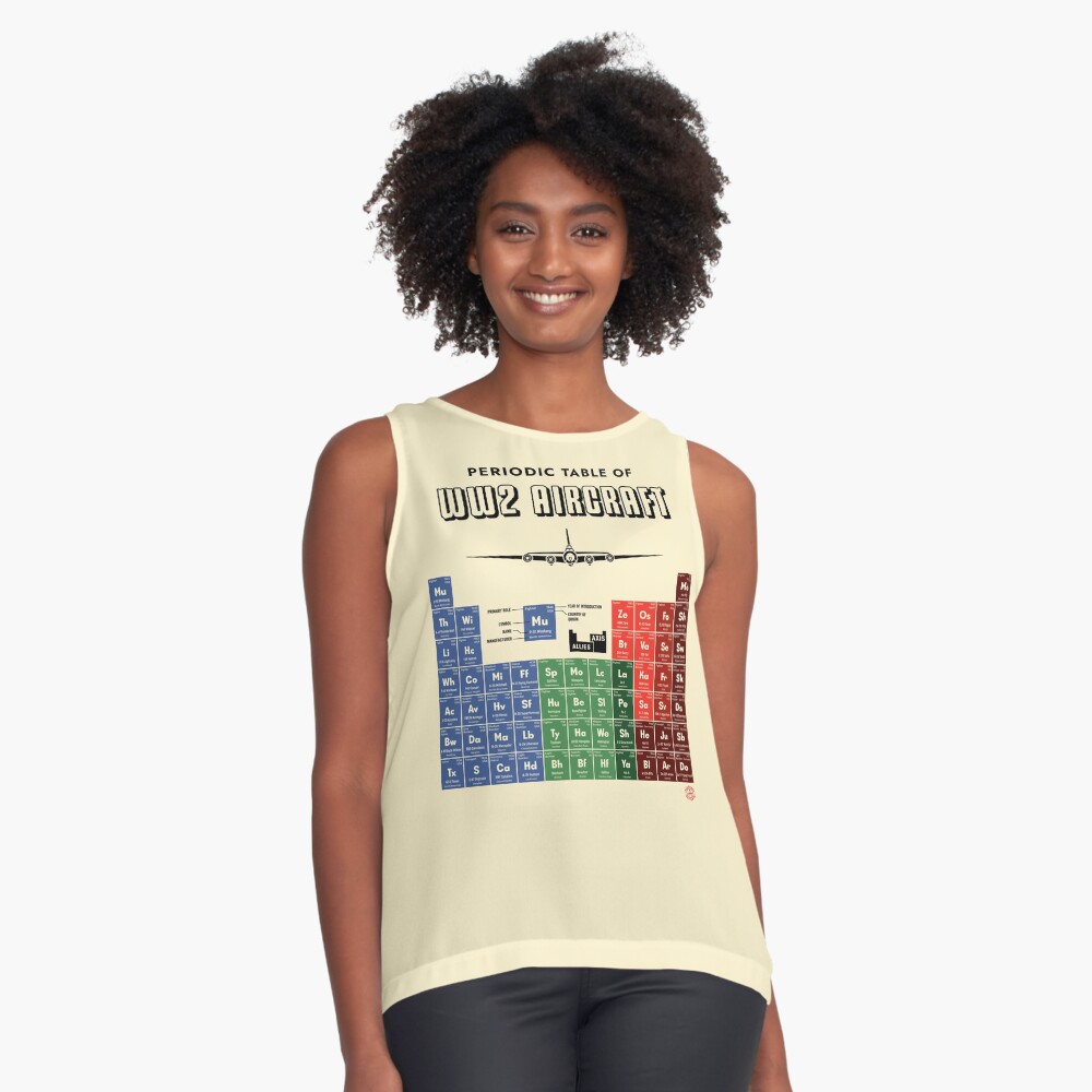 Item preview, Sleeveless Top designed and sold by Aeronautdesign.