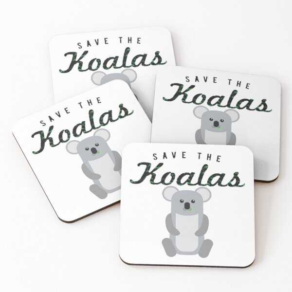 Item preview, Save the koalas hats, save the koalas shirts, save the koalas phone cases, save the koalas dress, save the koalas backpack, save the koalas shirts for lovers koala  designed and sold by Poussyarts.