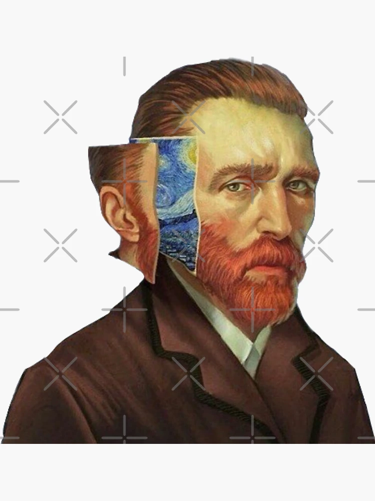 Van Gogh Stickers by Gold Target, Redbubble