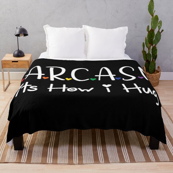 Item preview, Sarcasm its how I hug designed and sold by QasimShah.