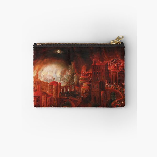 Item preview, The Fall of Troy | Flemish Art | 1650 Renaissance Greek Mythology Historic Art designed and sold by CJET.