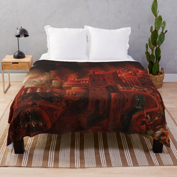 Item preview, The Fall of Troy | Flemish Art | 1650 Renaissance Greek Mythology Historic Art designed and sold by CJET.