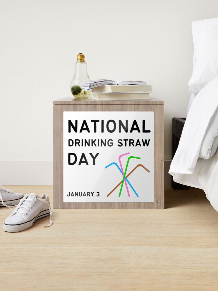 DRINKING STRAW DAY - January 3, 2024 - National Today