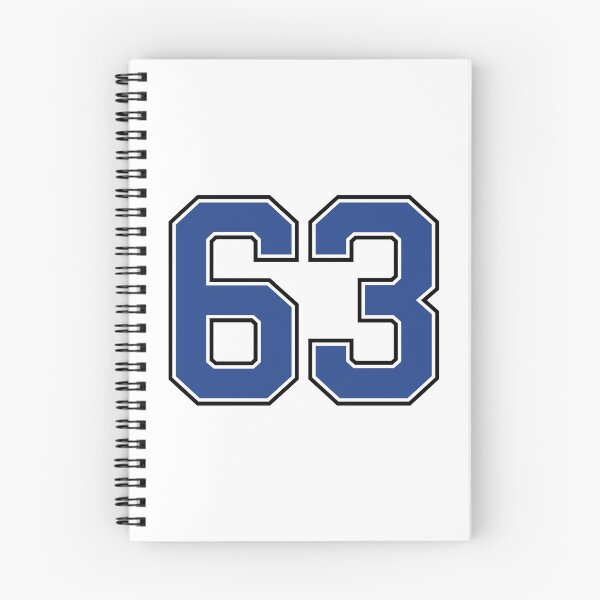 Item preview, Number 63 lucky sports jersey sixty three designed and sold by HeavyStyle.