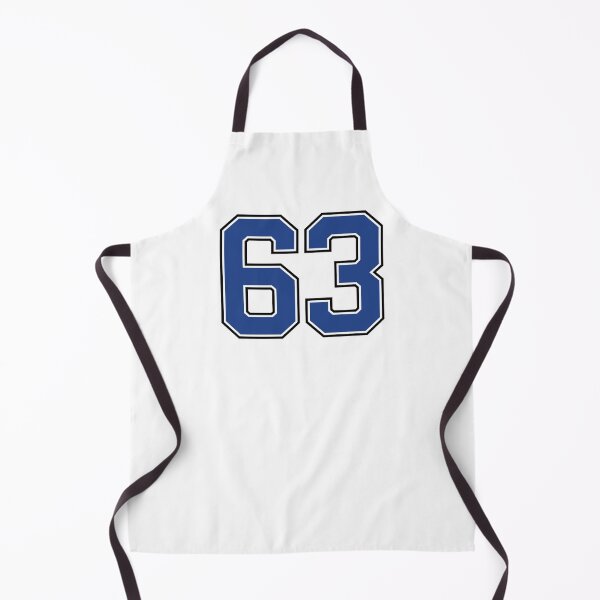 Item preview, Number 63 lucky sports jersey sixty three designed and sold by HeavyStyle.