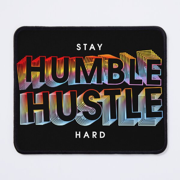 Item preview, Retro Motiviational Inspirational.  Stay Humble.  Husltle Hard! designed and sold by Deano's Designs.