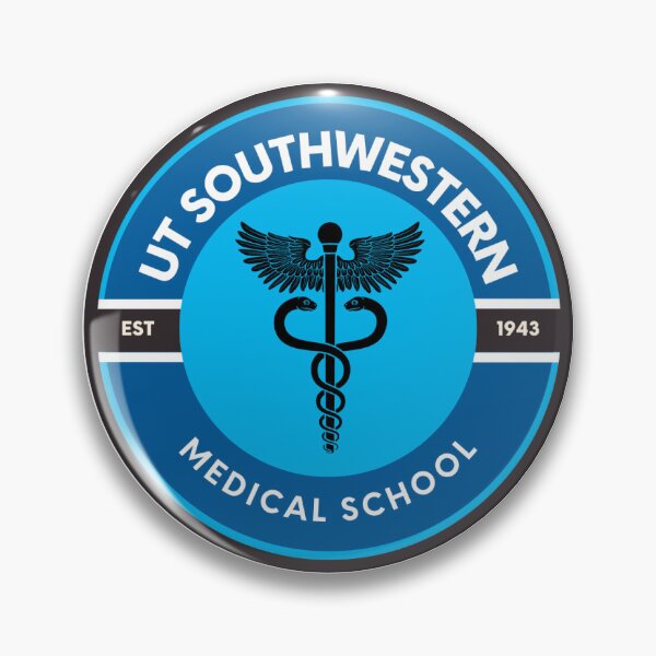 Item preview, UT Southwestern Med circular sticker/design designed and sold by jwaldo.