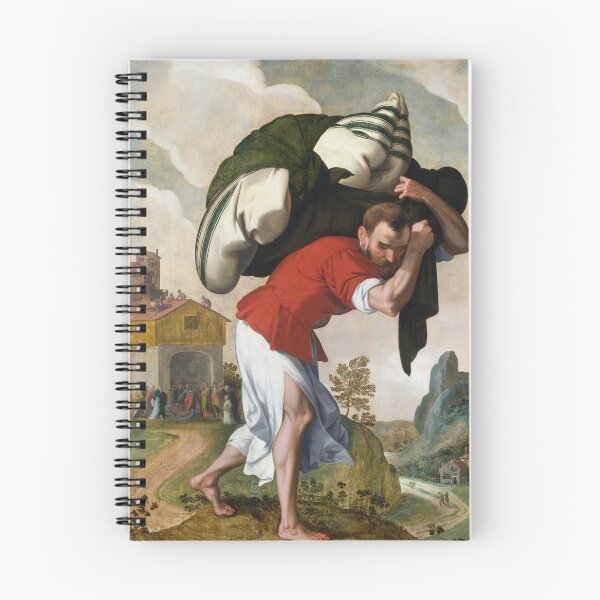 Item preview, The Healing of the Paralytic | Netherlandish 16th Century | 1590 Renaissance Gospel Biblical Art designed and sold by CJET.